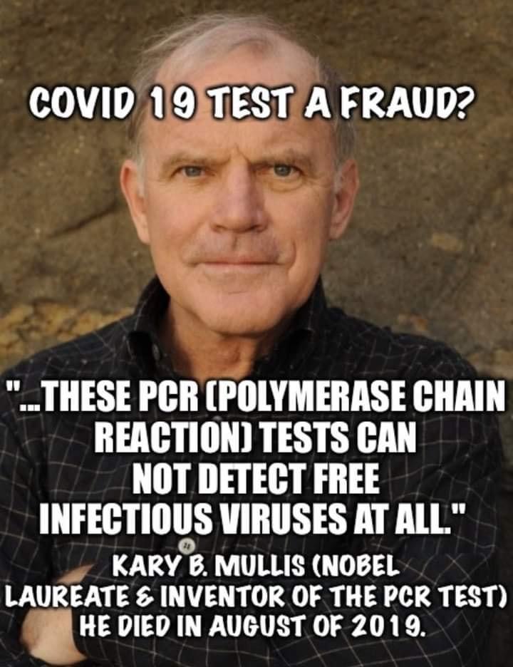 Kary B. Mullis - Creator of PCR Test says not to be used for Viral Infection Diagnoses